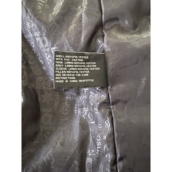ZeroXposur Coat Womens Size Small Black Turquoise 3 In 1 Insulated Jacket - Picture 10 of 16